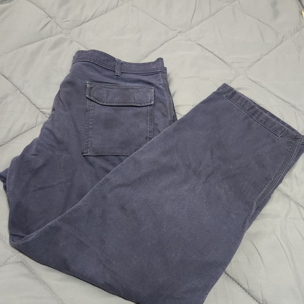 Thrive Workwear Co Tactical FR Pants Navy Blue HRC 2 7820FR Mens 40x32 Cargo